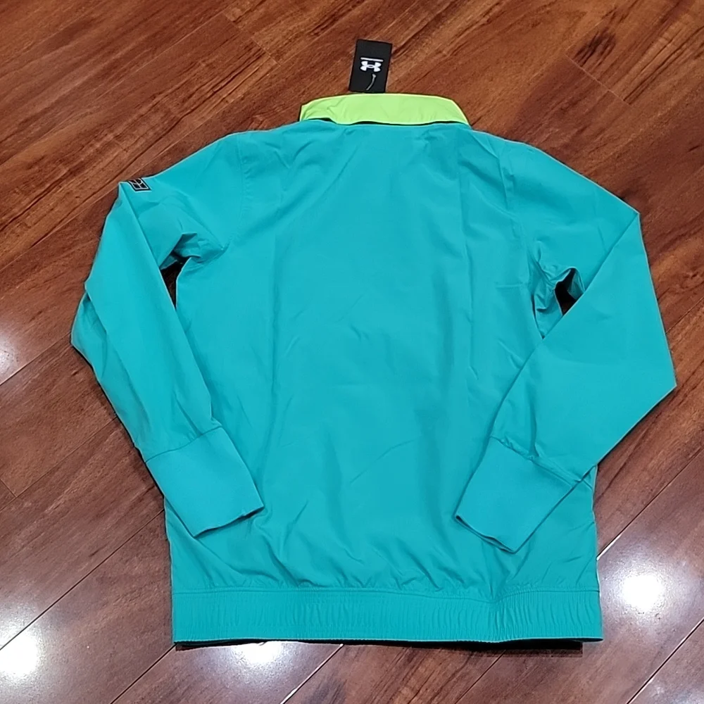 NWT size M Under Armour 1/2 zip windbreaker - Picture 7 of 14